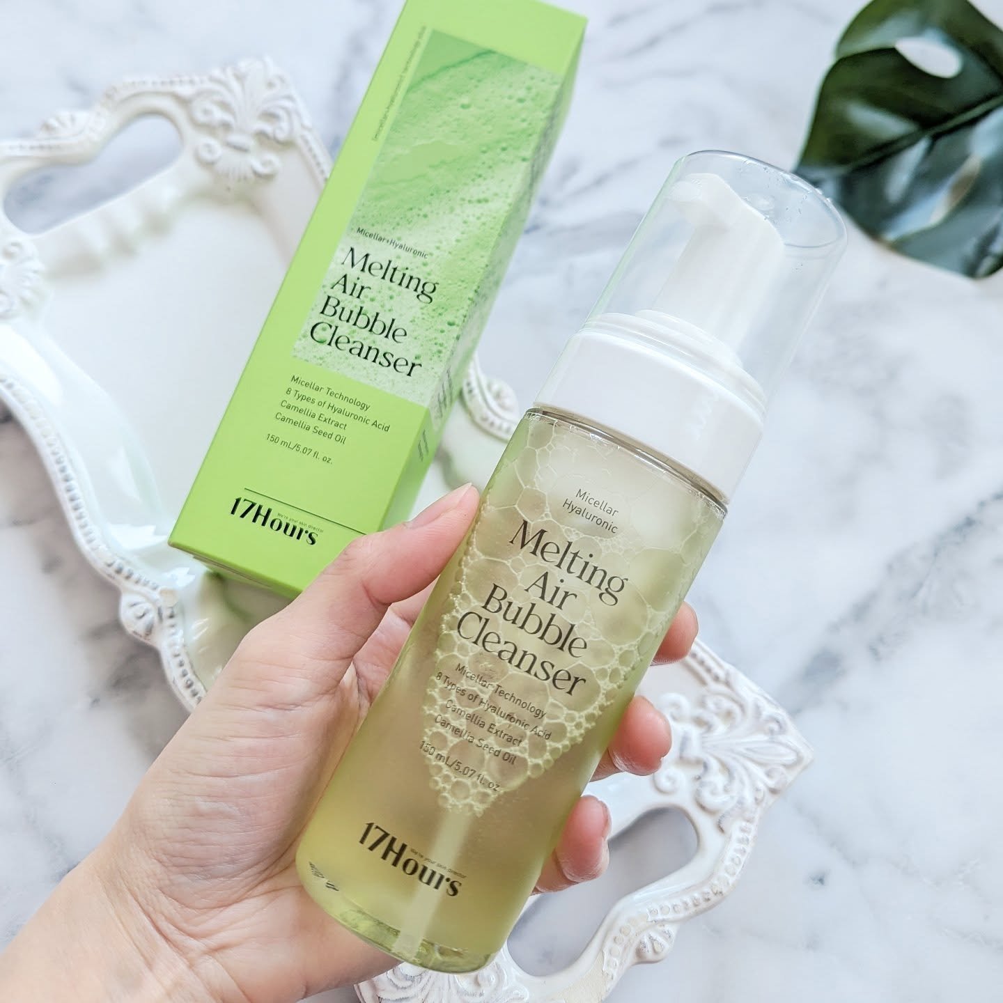 メルティングエアバブルクレンザー/17Hours/その他洗顔料を使ったクチコミ（3枚目）