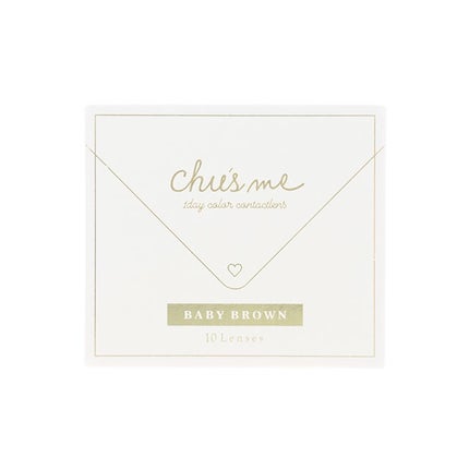 Chu's me 1day/Chu's me/ワンデー(1DAY)カラコンを使ったクチコミ(1枚目)