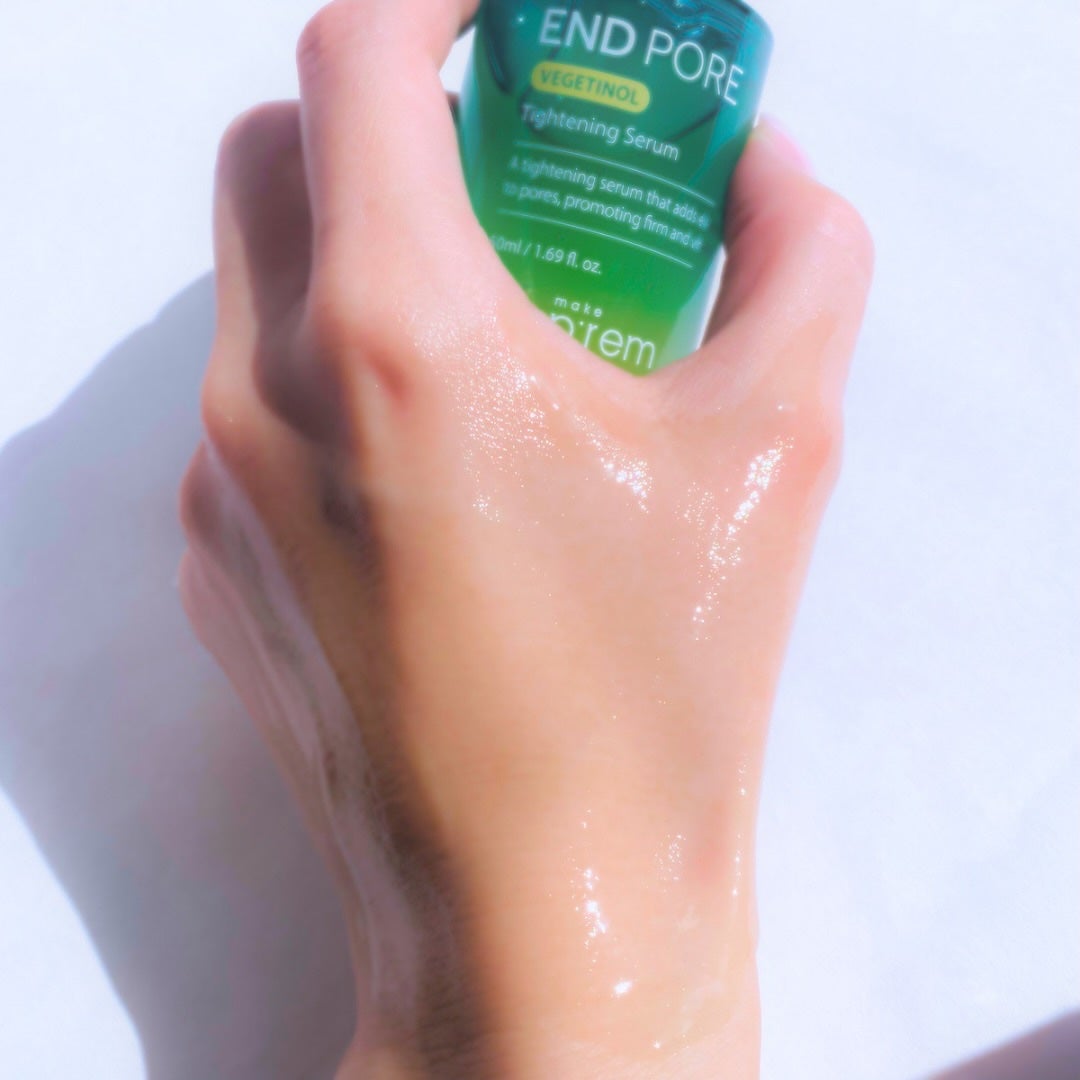 エンドポアベジチノールタイト二ングセラム/make prem/美容液を使ったクチコミ(4枚目)