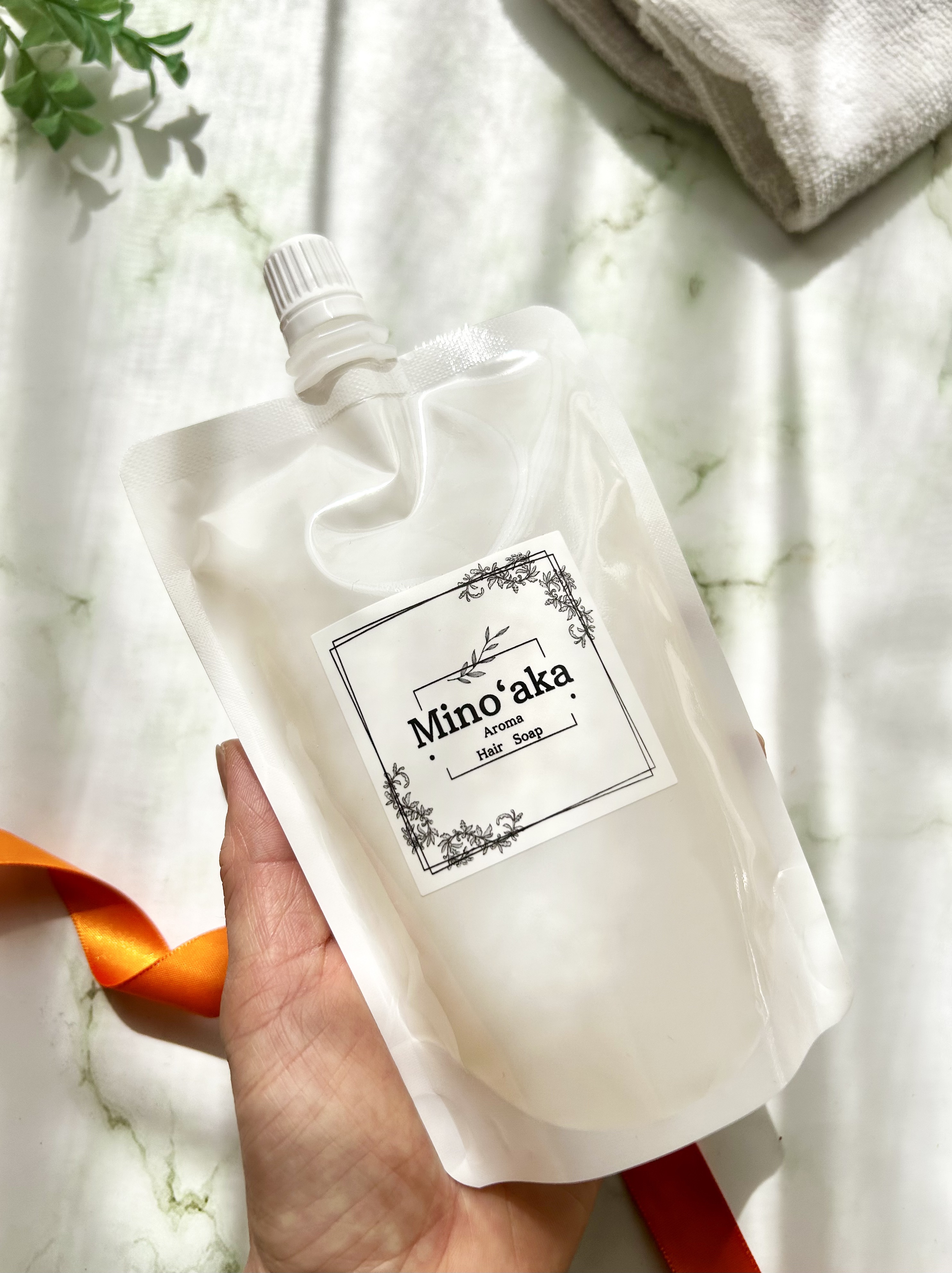 Minoʻakaアロマヘアソープ/ミノアカ/市販シャンプーを使ったクチコミ（2枚目）