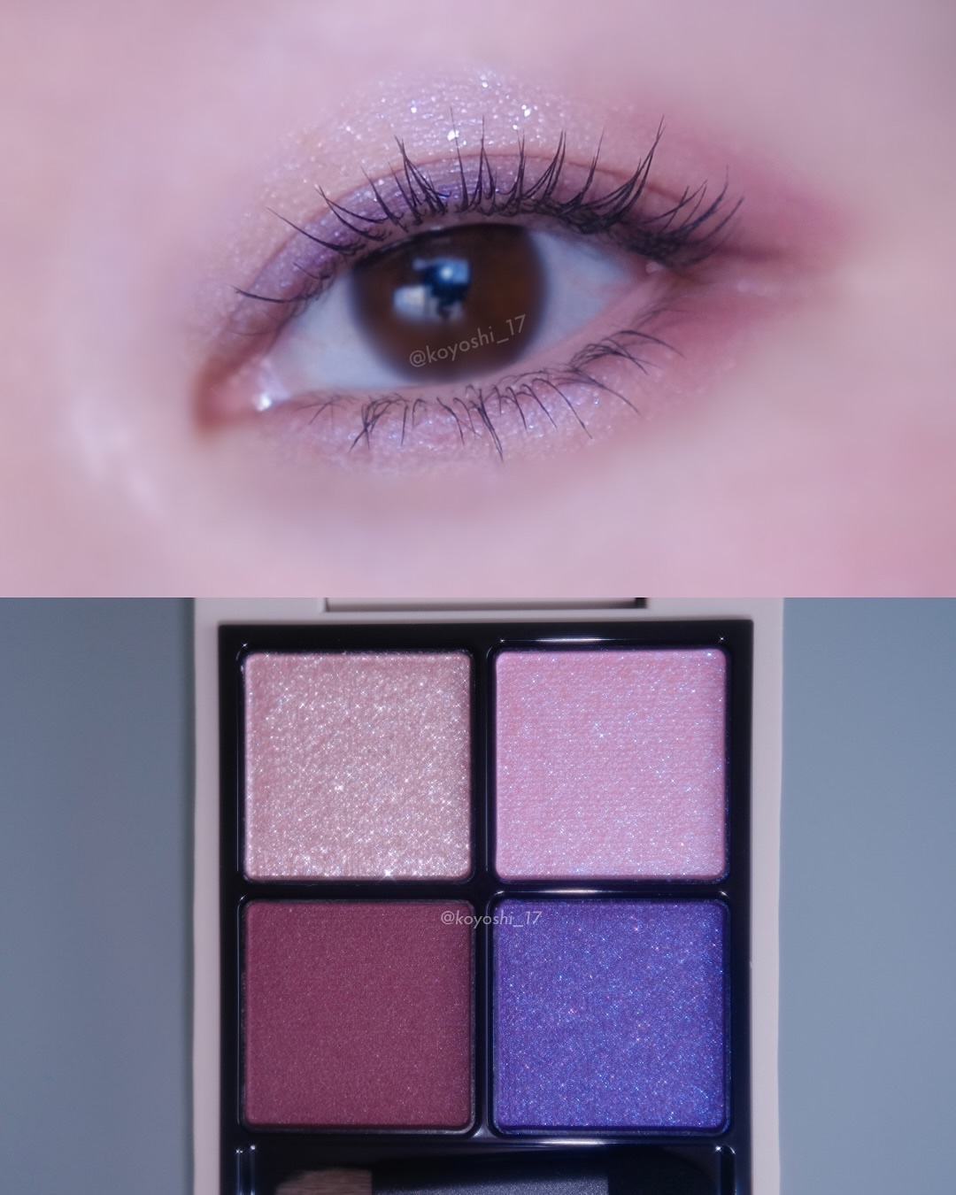 RMK シンクロマティック アイシャドウパレット/RMK/アイシャドウパレットを使ったクチコミ（3枚目）