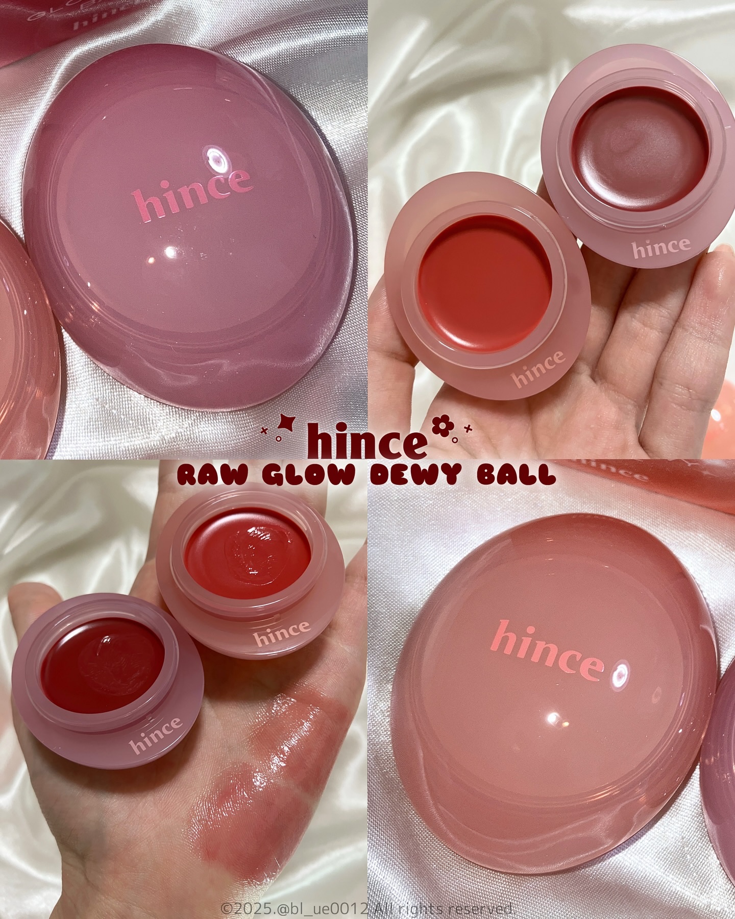 ロウグロウデューイーボール/hince/リップバームを使ったクチコミ（1枚目）