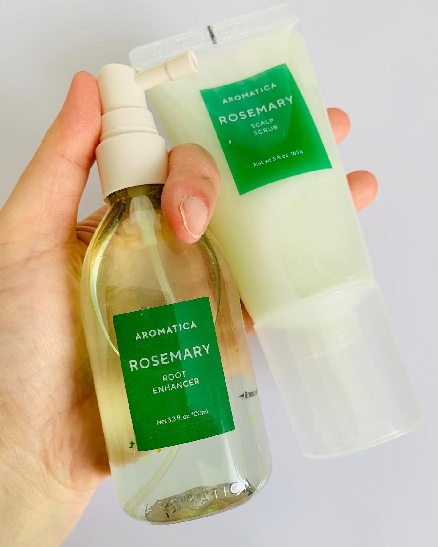 ローズマリー スカルプ スクラブ/AROMATICA/ヘッドスクラブを使ったクチコミ(5枚目)