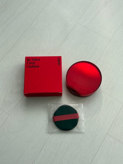 ビーベルベットカバークッション/espoir/クッションファンデーションを使ったクチコミ(4枚目)