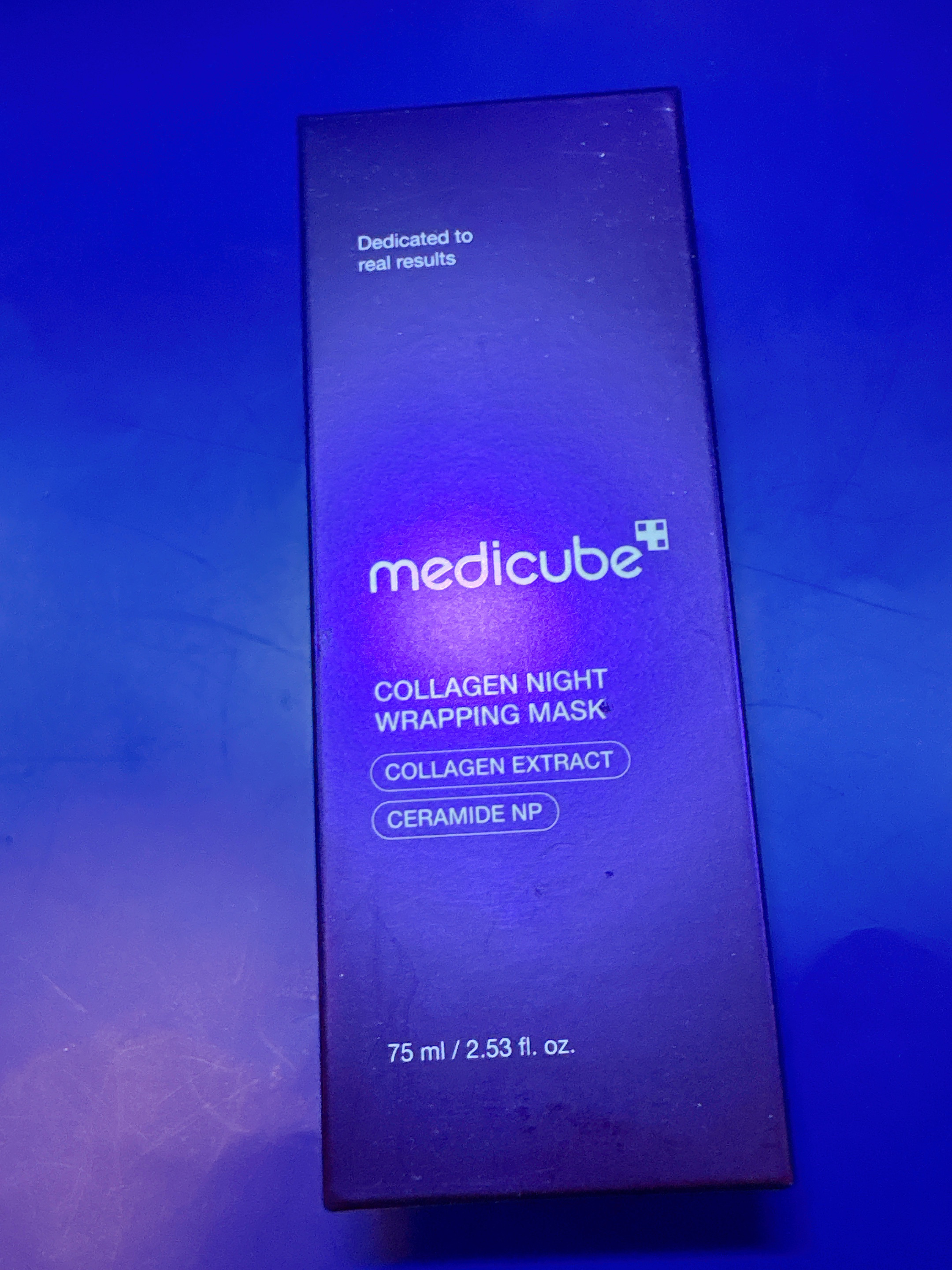 コラーゲンナイトラッピングマスク/MEDICUBE/洗い流すパック・マスクを使ったクチコミ（2枚目）