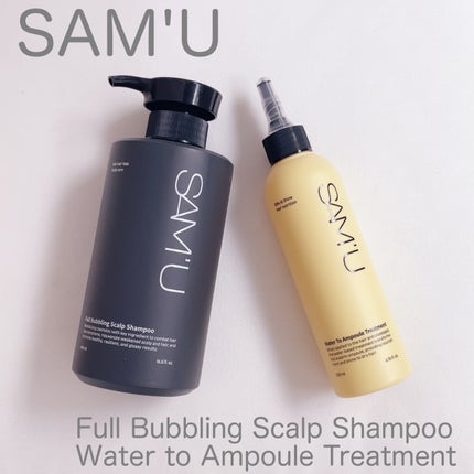 フルバブリングスカルプシャンプー/SAM'U/頭皮ケアを使ったクチコミ(2枚目)