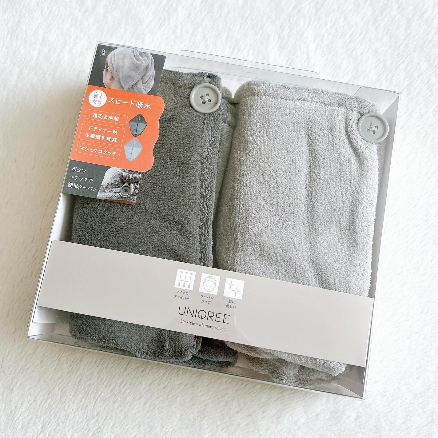 Uniqree Dry Haircap ユニークリードライヘアキャップ/ビー・エヌ/ヘアケアグッズを使ったクチコミ(1枚目)