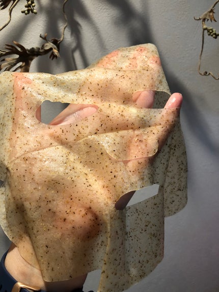 ツボクサスージングハイドロヨモギマスク/LIALUSTER/シートマスク・パックを使ったクチコミ(3枚目)