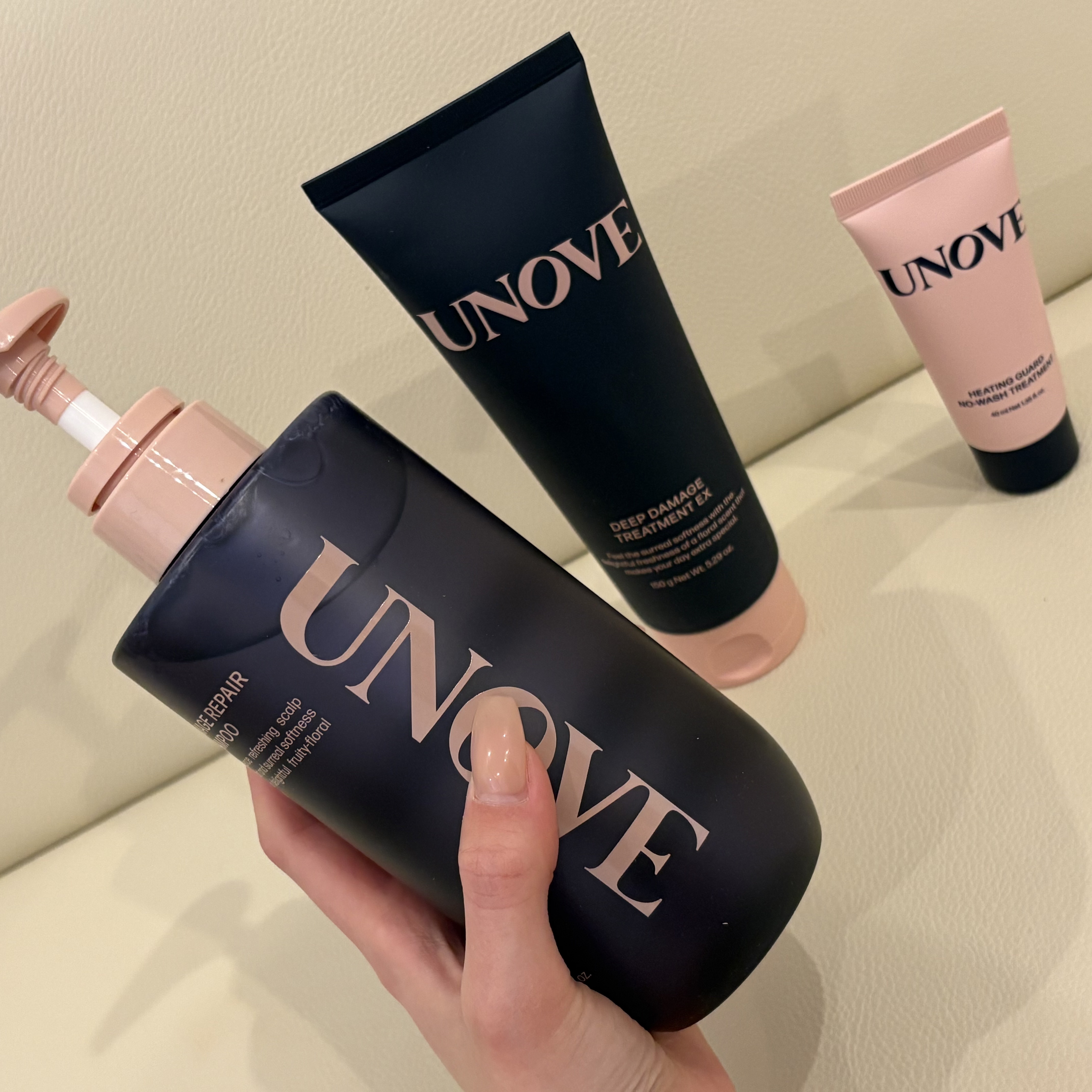 アノブ ヒーティングガードノーウォッシュトリートメント/UNOVE/ヘアトリートメントを使ったクチコミ（2枚目）