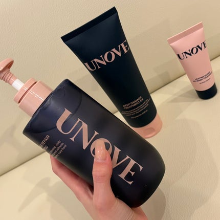 アノブ ダメージリペアシャンプー/UNOVE/市販シャンプーを使ったクチコミ(2枚目)