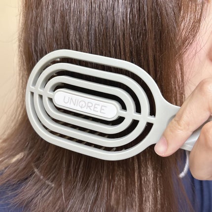 ユニークリー 4wayスムースヘアブラシ/ビー・エヌ/ヘアブラシを使ったクチコミ(4枚目)