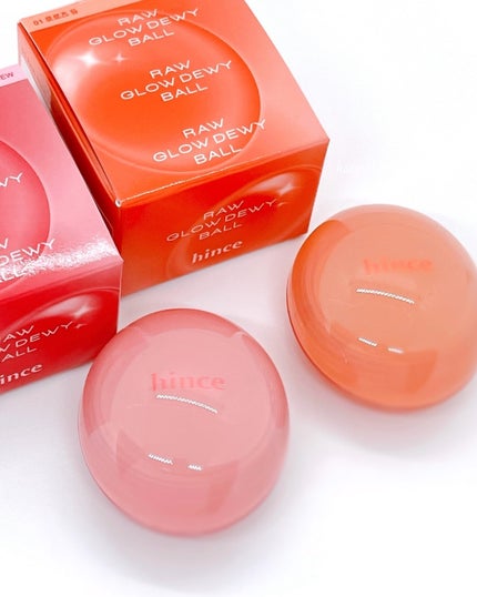 ロウグロウデューイーボール/hince/リップバームを使ったクチコミ(7枚目)