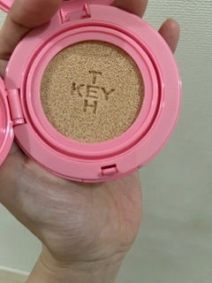 ピンクマグネットクッション/KEYTH/クッションファンデーションを使ったクチコミ(5枚目)