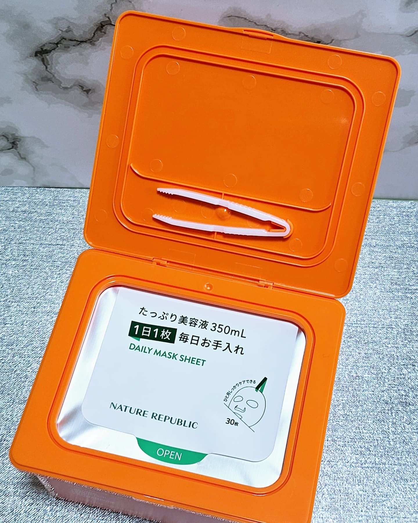 レチララ デイリーシートマスク/ネイチャーリパブリック/シートマスク・パックを使ったクチコミ（2枚目）