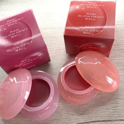 ロウグロウデューイーボール/hince/リップバームを使ったクチコミ(1枚目)