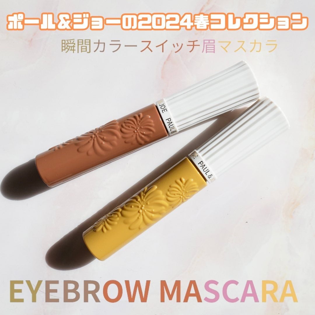 はにちゃん🍯♡推しの為に可愛くなりたいヲタク/フォロバ100 on LIPS 「ポール&ジョーさまからいただきました🫶アイブロウマスカラ シナ..」(1枚目)