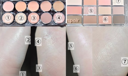 MDショールモーメント アイシャドウパレット/mude/アイシャドウパレットを使ったクチコミ(4枚目)