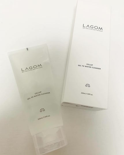 ラゴム ジェルトゥウォーター クレンザー(朝用洗顔)/LAGOM /その他洗顔料を使ったクチコミ(1枚目)