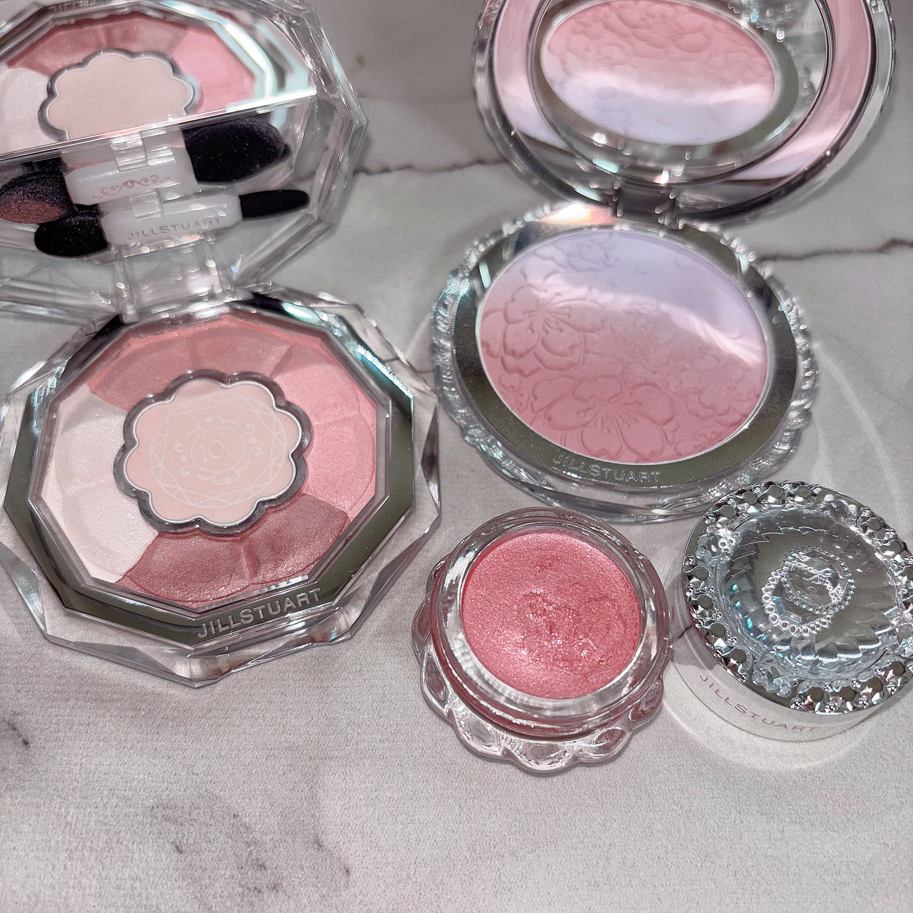 ジルスチュアート　エターナル アイビジュー 105 pure date ＜サクラブーケ＞（限定色）/JILL STUART/ジェル・クリームアイシャドウを使ったクチコミ（1枚目）