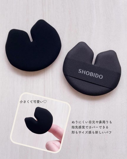 Wポイントメイクブラシ/SHOBIDO/メイクブラシを使ったクチコミ(2枚目)