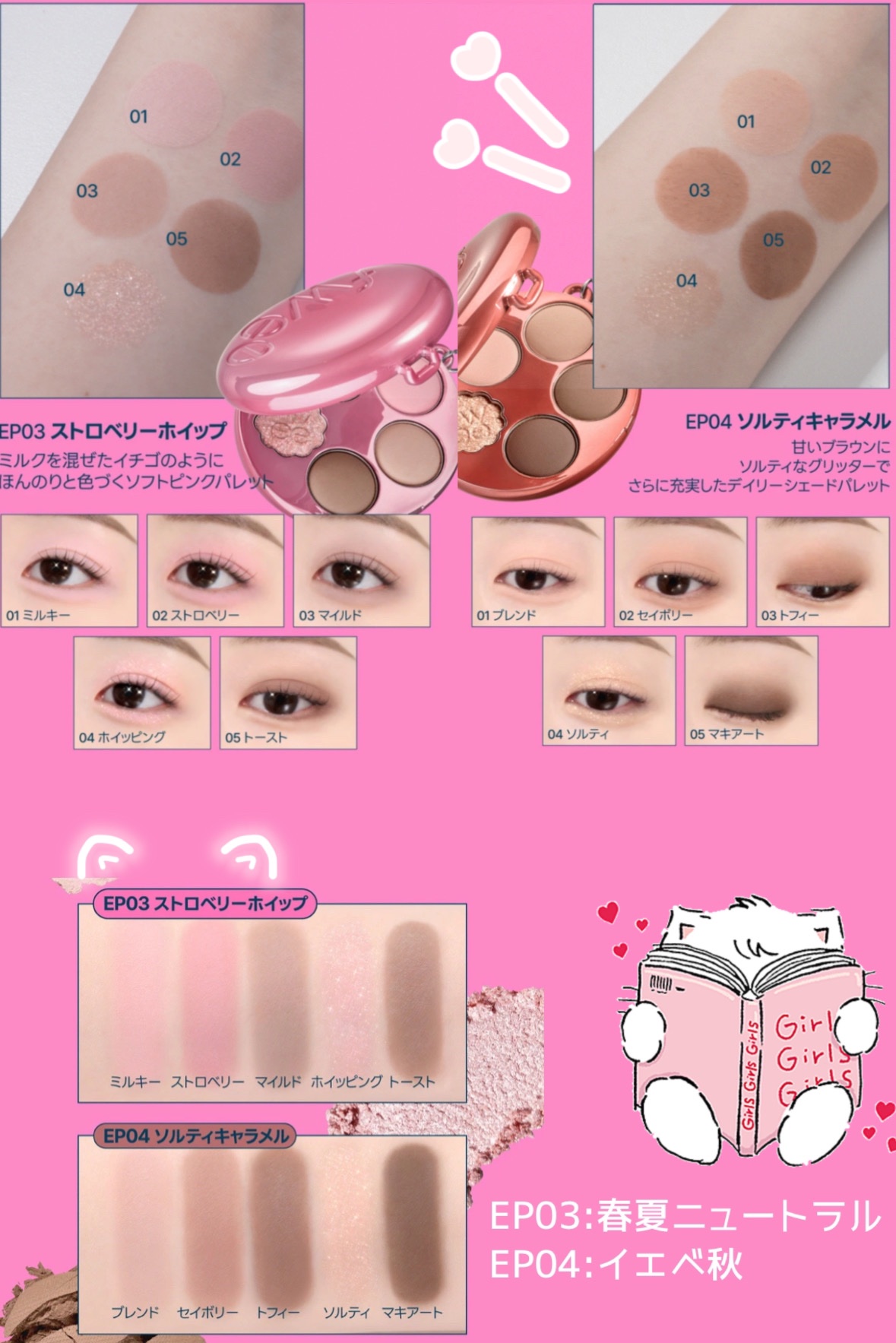 フィー ポケットアイパレット/fwee/アイシャドウパレットを使ったクチコミ（3枚目）