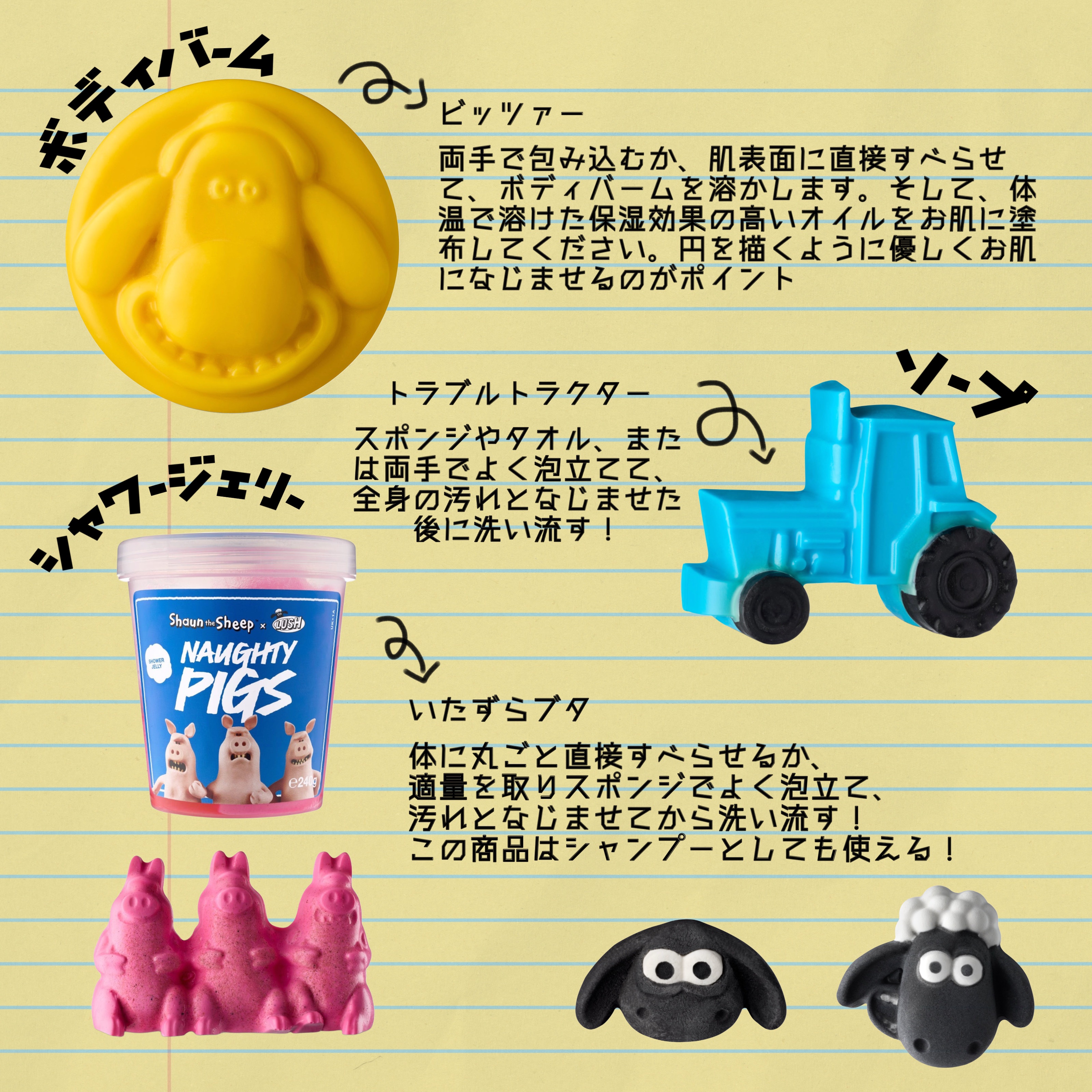 ショーン（バスボム）/ラッシュ/保湿系入浴剤を使ったクチコミ（3枚目）