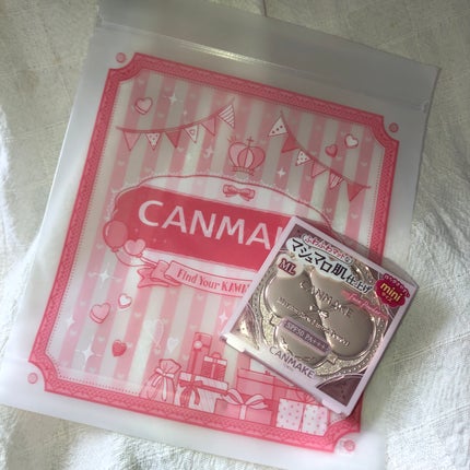 マシュマロフィニッシュパウダー mini/キャンメイク/フェイスパウダーを使ったクチコミ(1枚目)