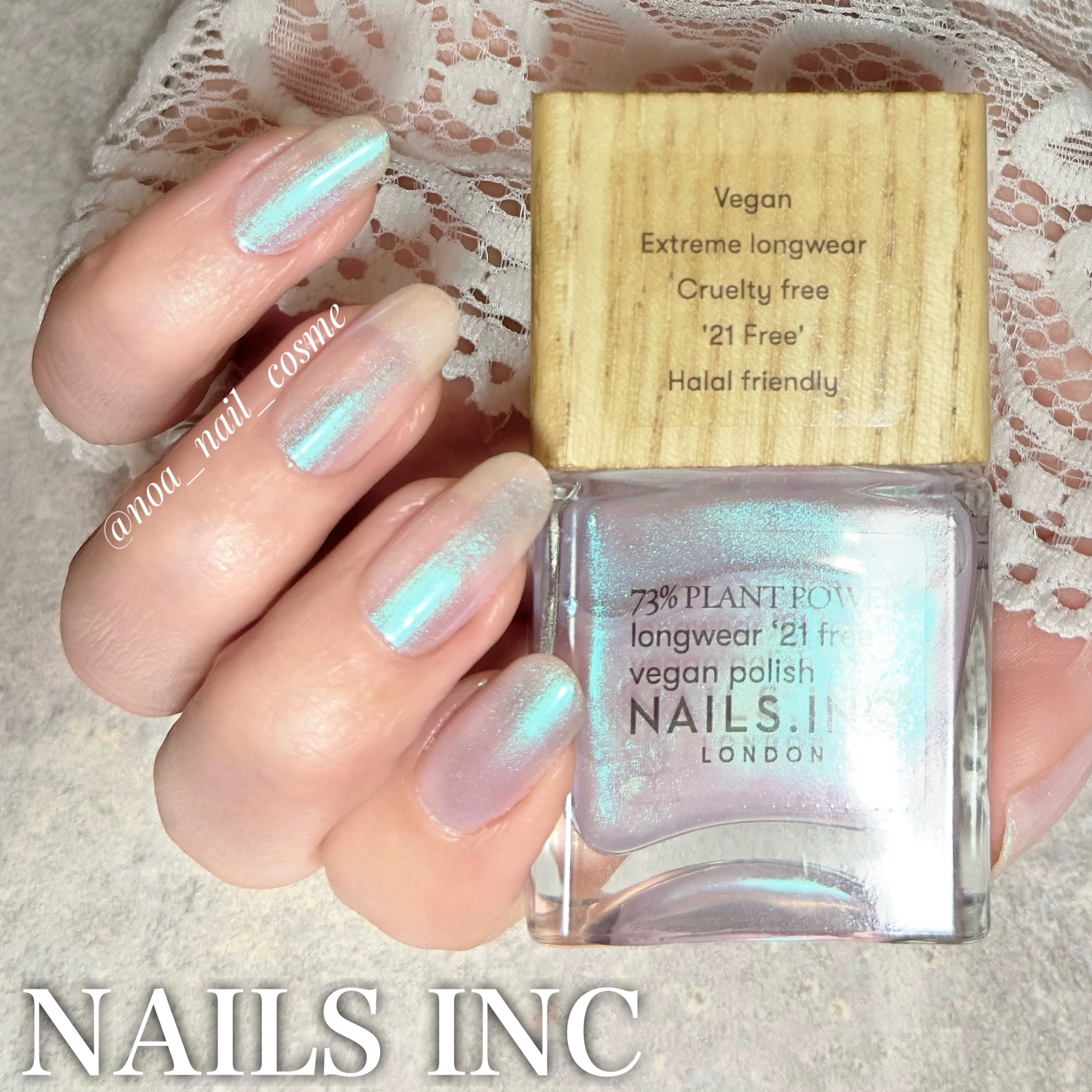 プラント パワー ネイルポリッシュ/nails inc./マニキュアを使ったクチコミ（3枚目）