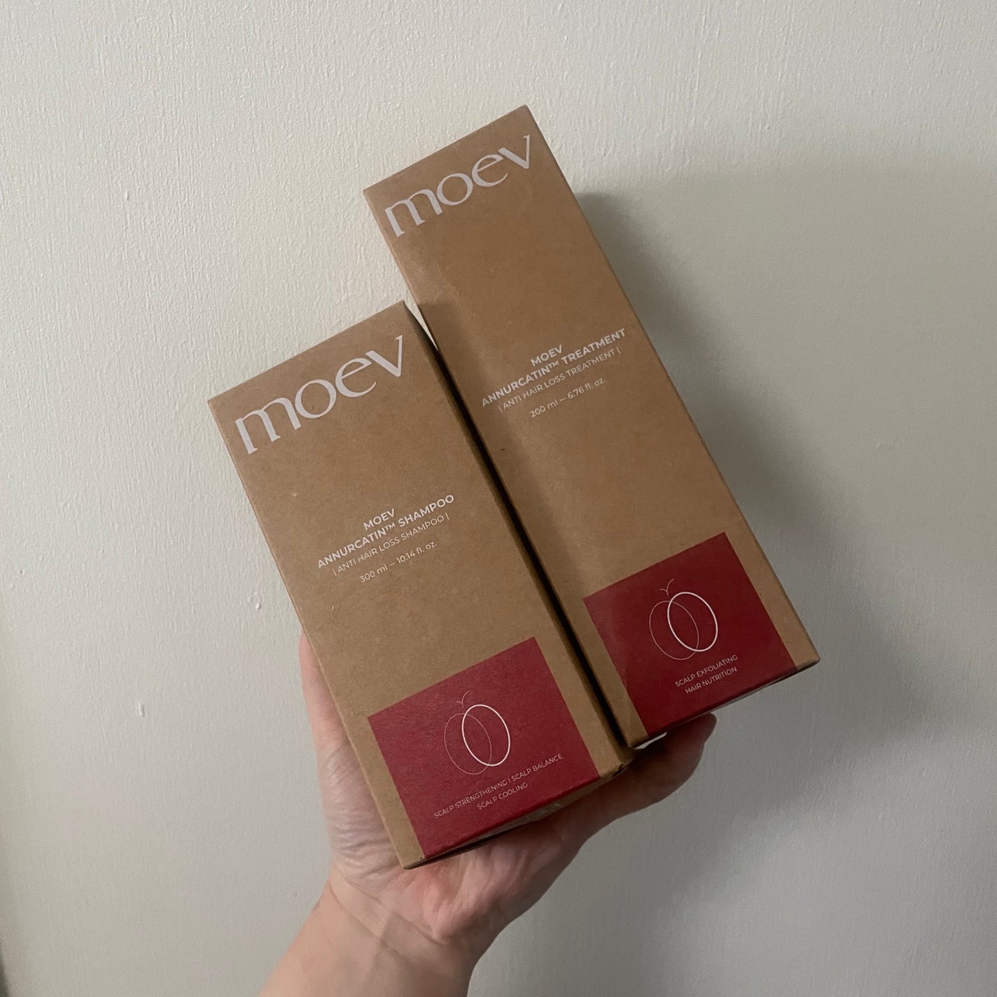 モエブ アヌカチン シャンプー/トリートメント/moev/市販シャンプーを使ったクチコミ(2枚目)