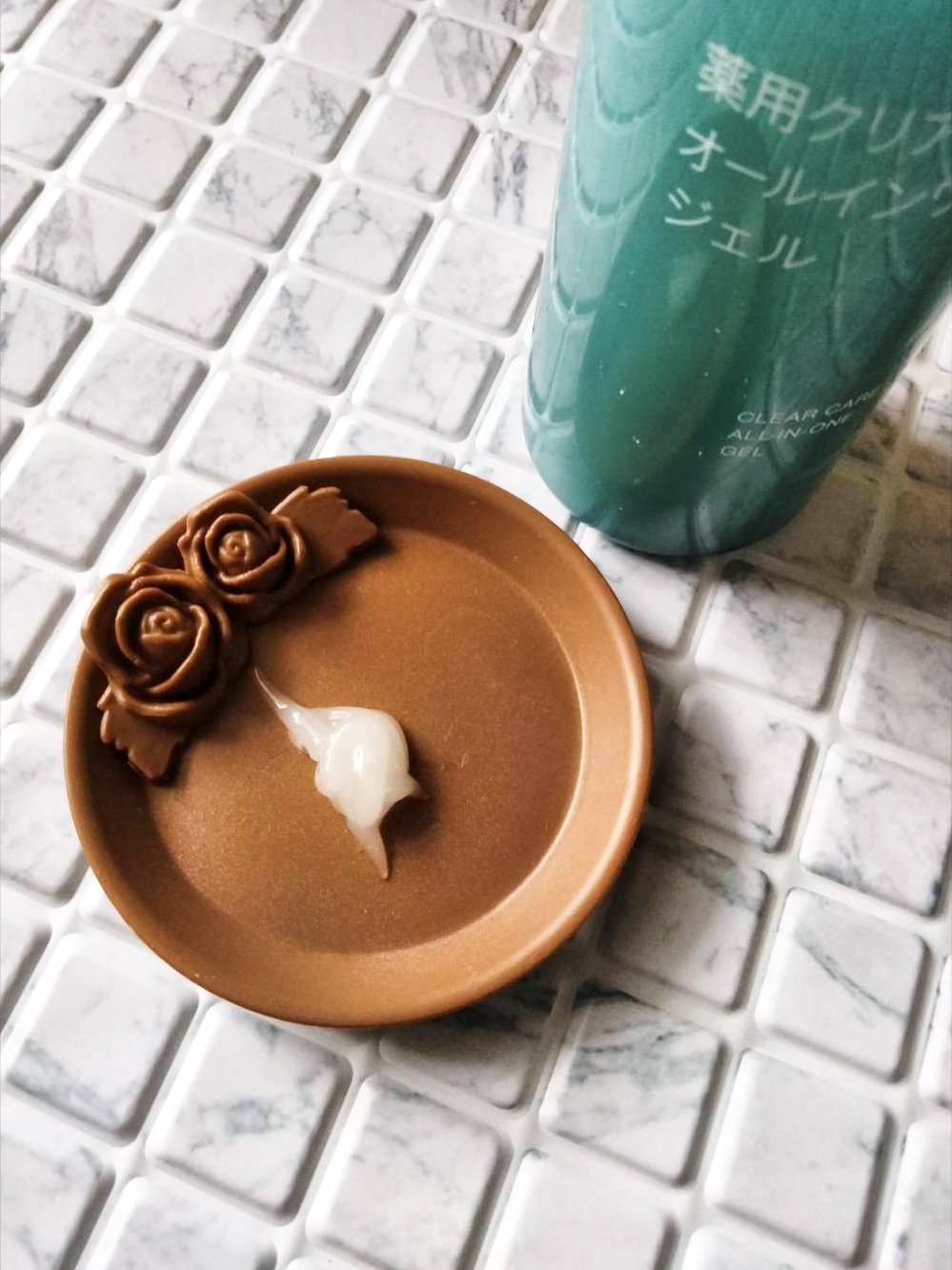 薬用クリアケアオールインワンジェル 本体（200g）/無印良品/オールインワン化粧品を使ったクチコミ（3枚目）