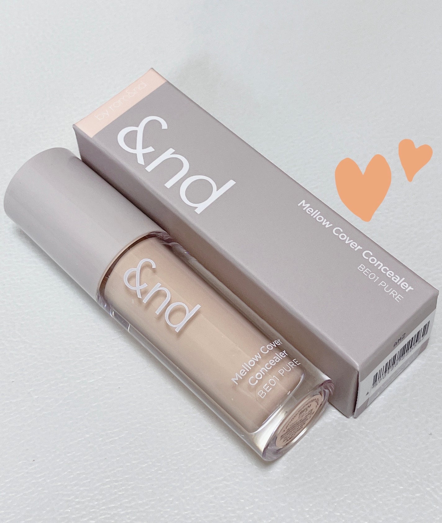 メロウカバーコンシーラー/&nd by rom&nd/リキッドコンシーラーを使ったクチコミ(1枚目)