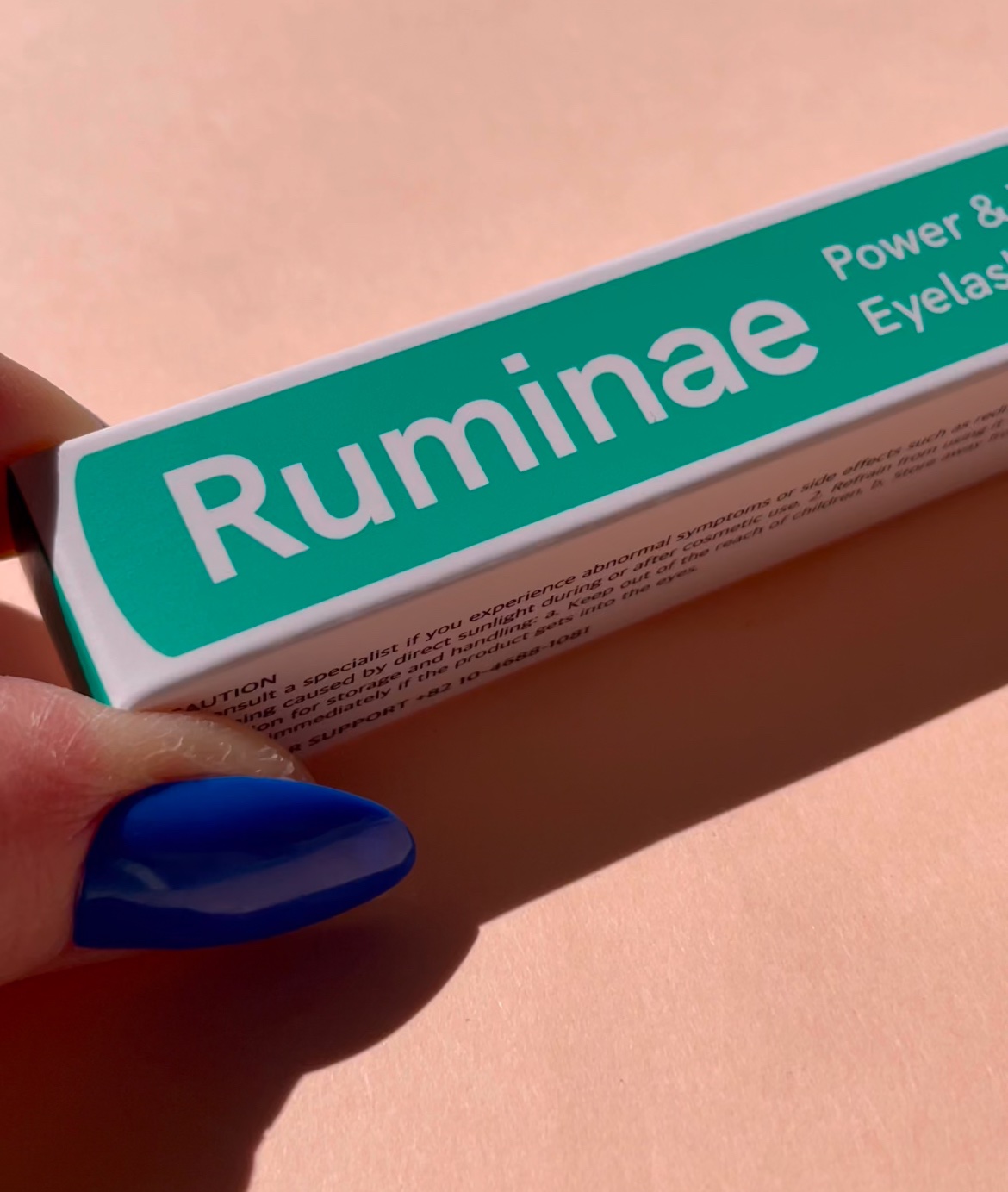 Power & Volume Boosting Eyelash Serum/Ruminae/まつげ美容液を使ったクチコミ（1枚目）