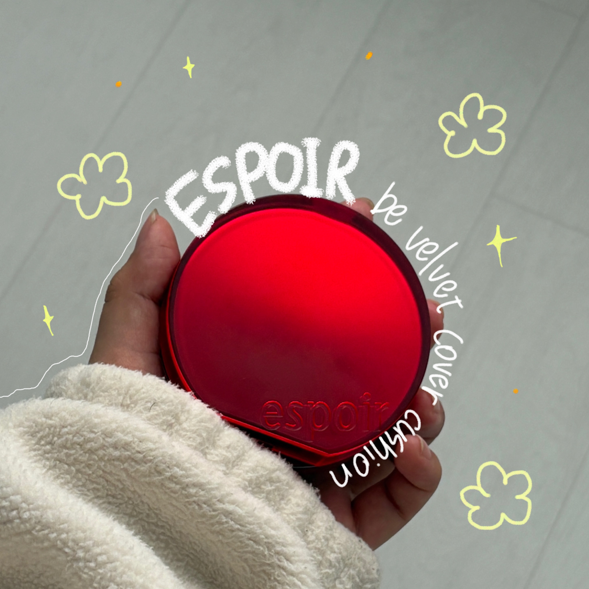 ビーベルベットカバークッション/espoir/クッションファンデーションを使ったクチコミ（1枚目）