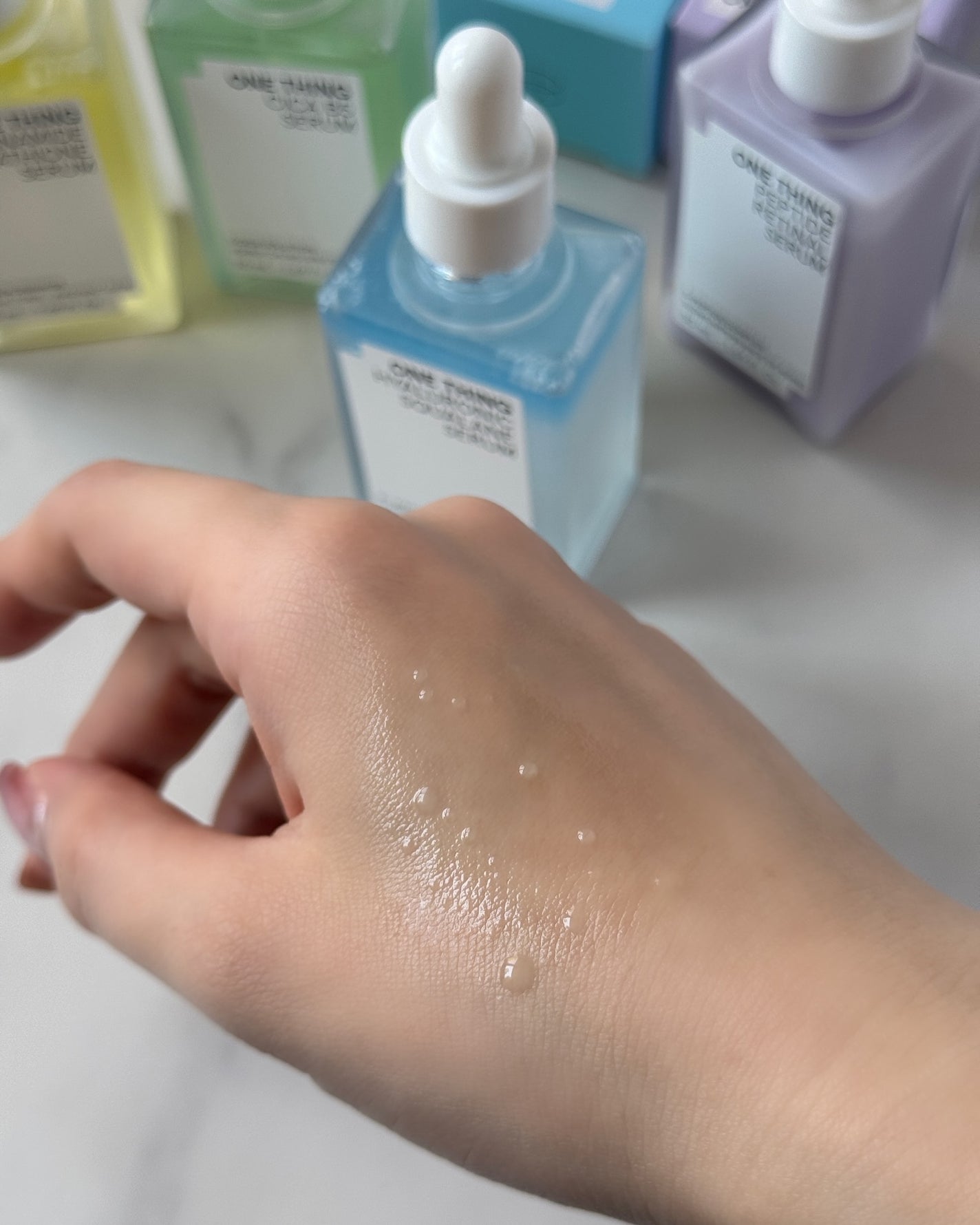 ナイアシンアミドグルタチオンセラム/ONE THING/美容液を使ったクチコミ(4枚目)