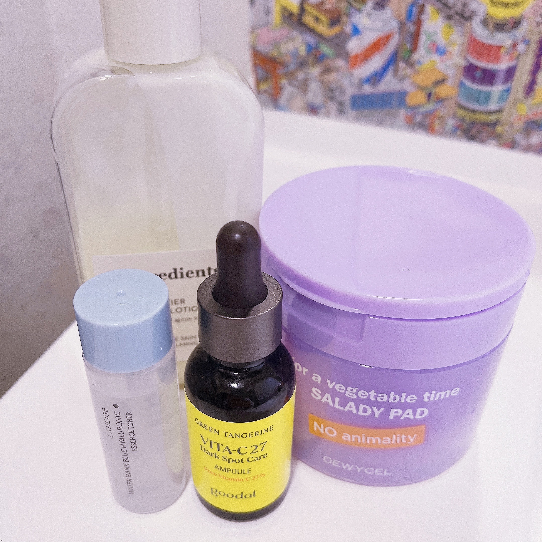 ウォーターバンク ローション （乾燥肌用） ウォーターバンクブルーヒアルロニックエッセンストナー（脂性・混合肌用）/LANEIGE/化粧水を使ったクチコミ（1枚目）