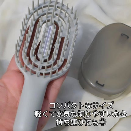 まぴねーず@フォロバ100 on LIPS 「4wayスムースヘアブラシとても便利なヘアブラシです👍自立する..」(4枚目)