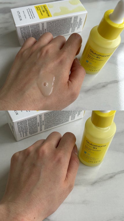 グルタチオンショットB3シミ跡セラム/It's skin/美容液を使ったクチコミ(4枚目)