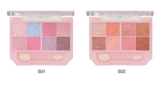 プティパレットアイズ(スパークリングタイプ)/キャンメイク/アイシャドウを使ったクチコミ(1枚目)