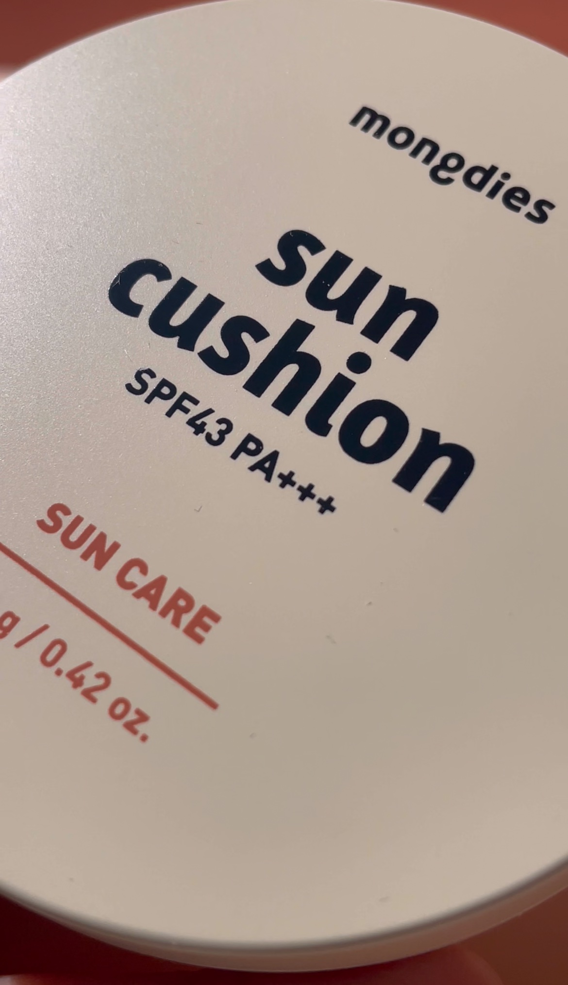 日焼け止めクッション SPF 43 PA+++/モンディエス/日焼け止めローションを使ったクチコミ（1枚目）