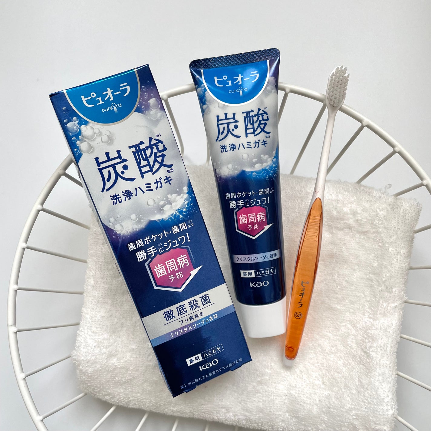 ピュオーラ 炭酸ハミガキ【医薬部外品】/ピュオーラ/歯磨き粉を使ったクチコミ(1枚目)