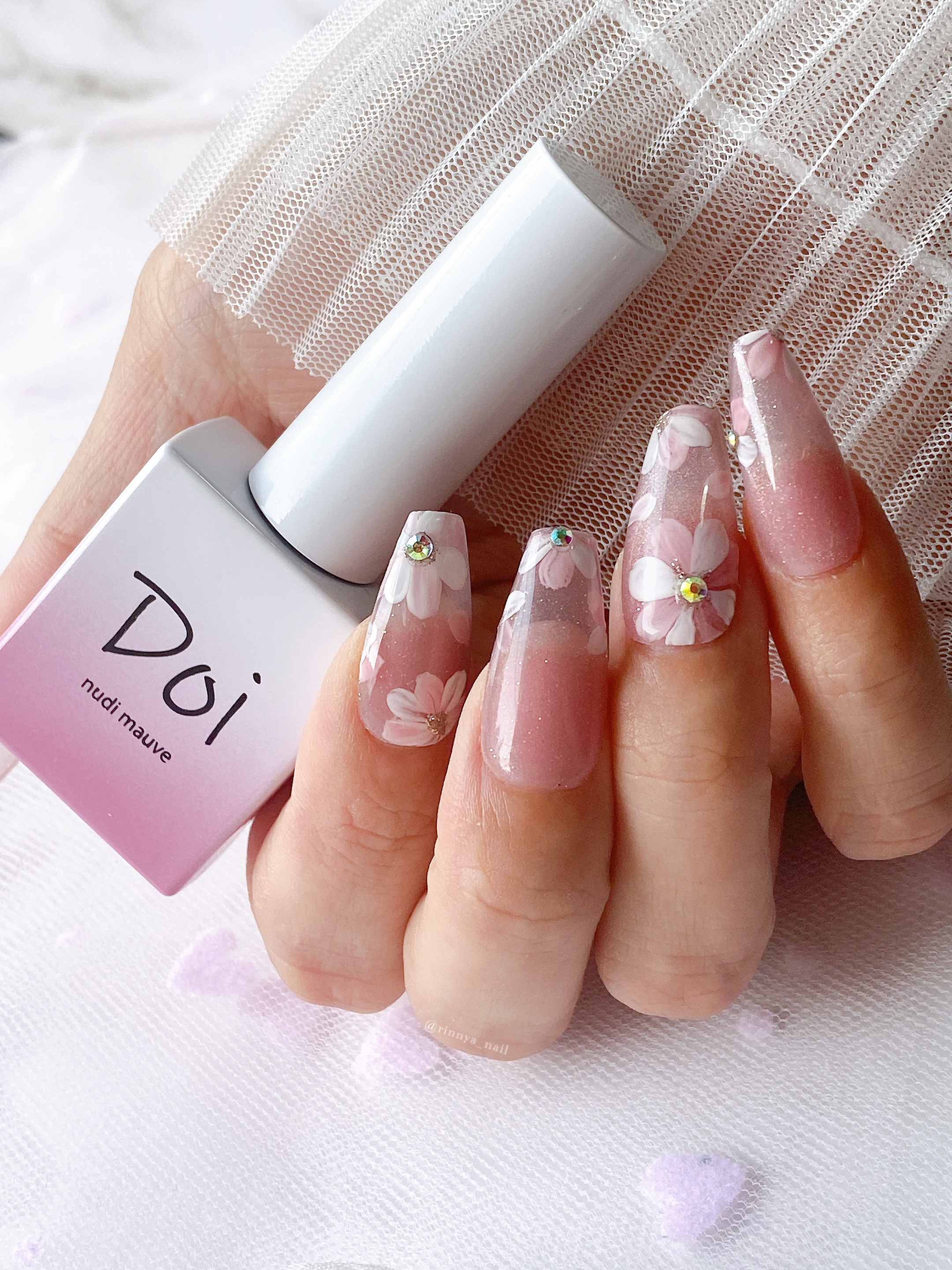 doi nudi gel/nailbayo/ジェルネイルを使ったクチコミ（1枚目）