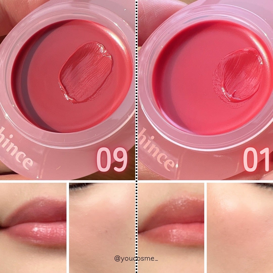 ロウグロウデューイーボール/hince/リップバームを使ったクチコミ(5枚目)