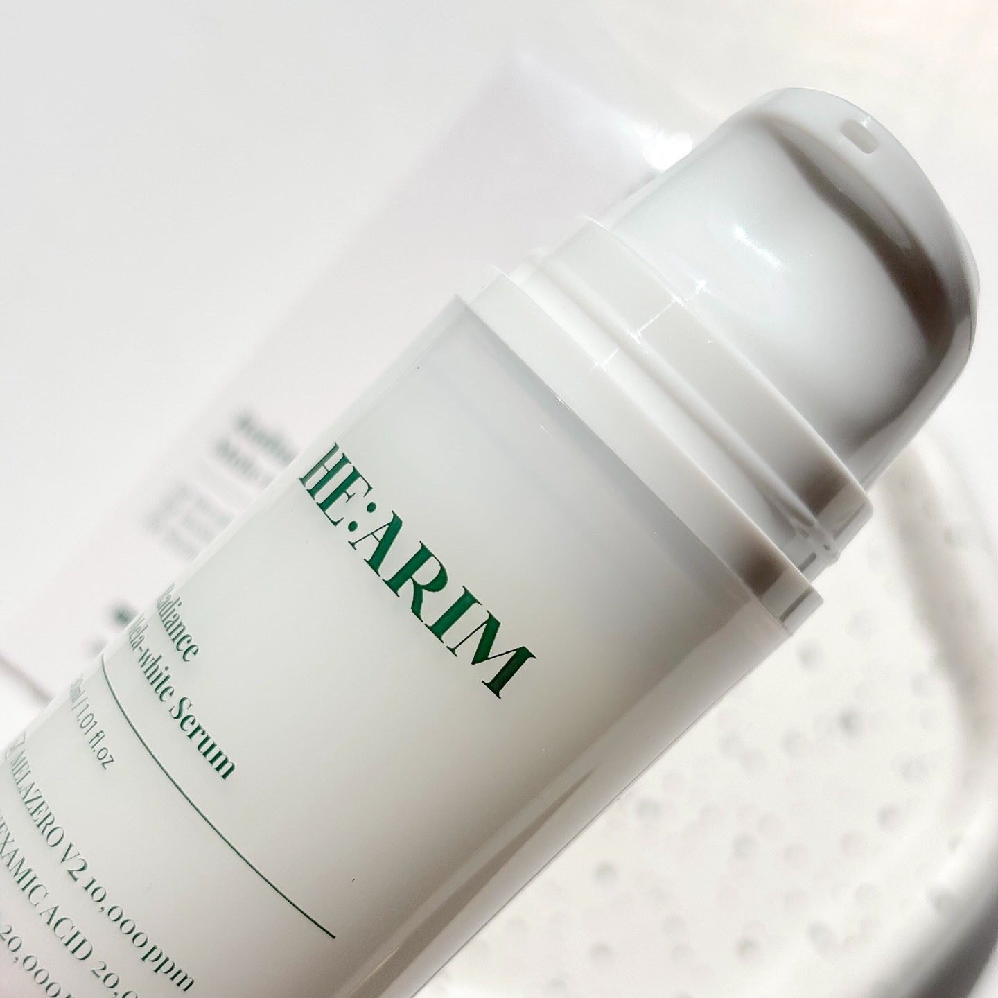 ラディエンスメラホワイトセラム/HEARIM/美容液を使ったクチコミ（2枚目）