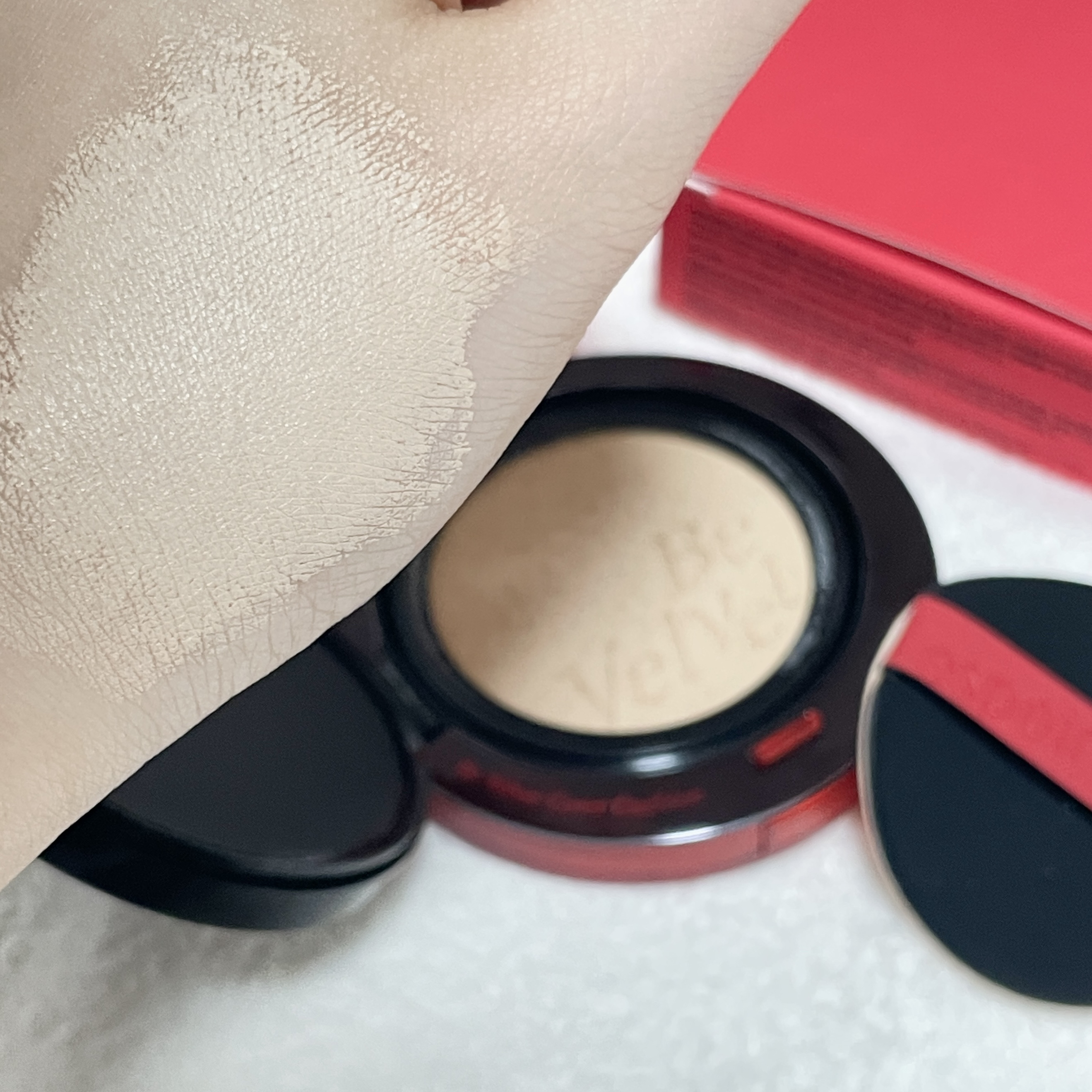 ビーベルベットカバークッション/espoir/クッションファンデーションを使ったクチコミ（2枚目）