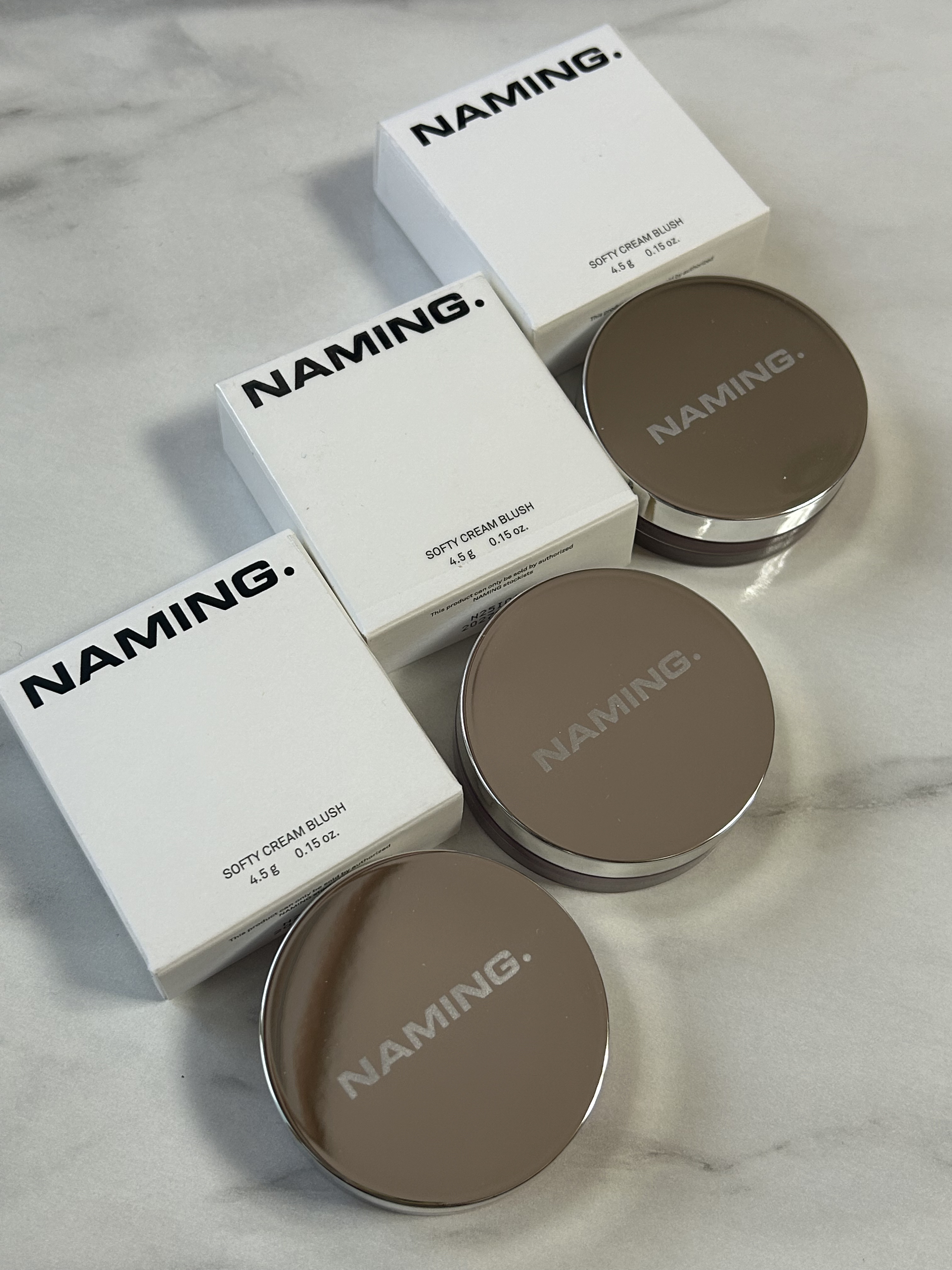 ネーミング　ソフティクリームブラッシュ/NAMING./ジェル・クリームチークを使ったクチコミ（2枚目）