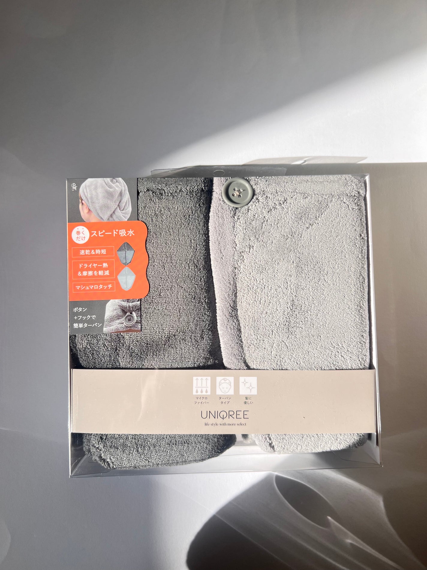 Uniqree Dry Haircap ユニークリードライヘアキャップ/ビー・エヌ/ヘアケアグッズを使ったクチコミ(1枚目)