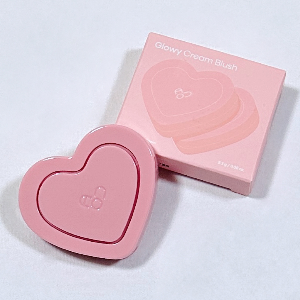 GLOWY CREAM BLUSH/AOU/ジェル・クリームチークを使ったクチコミ（3枚目）