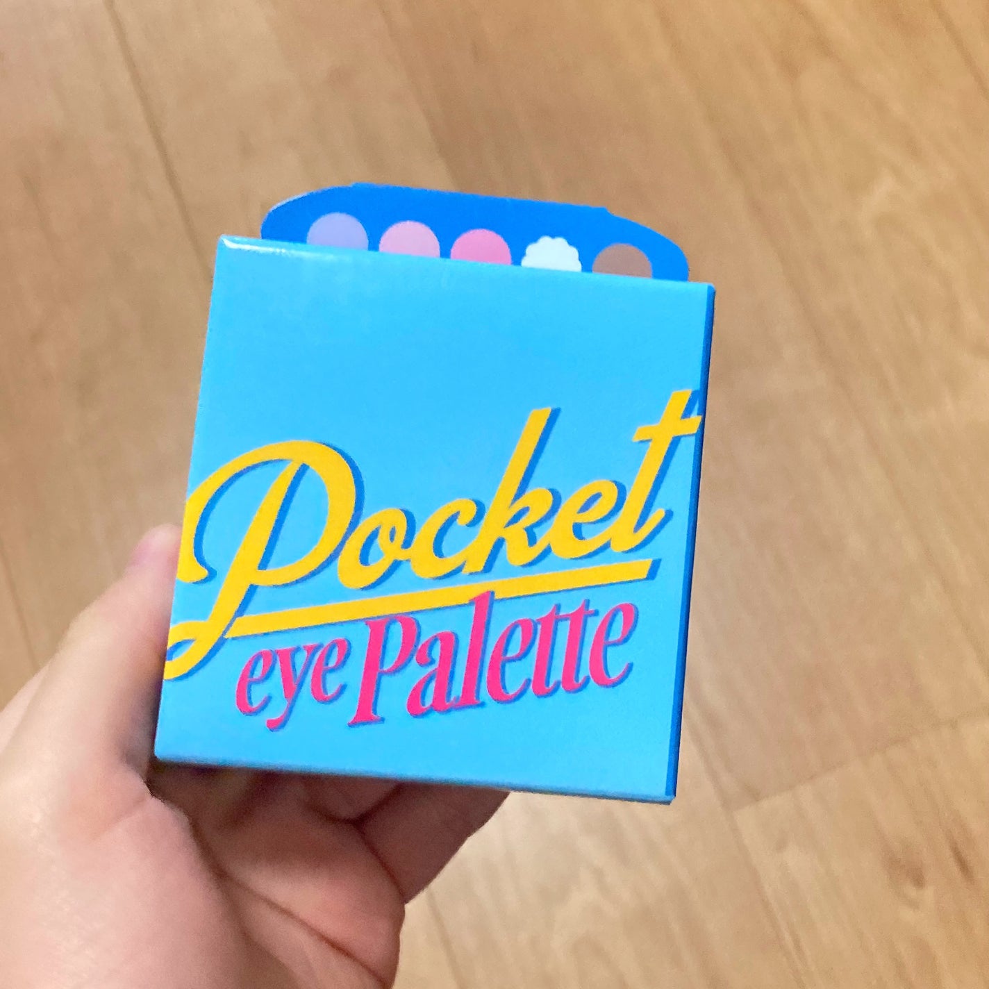 フィー ポケットアイパレット/fwee/アイシャドウパレットを使ったクチコミ(5枚目)