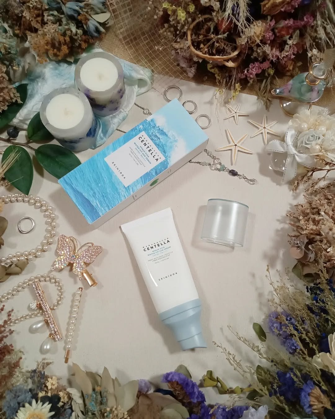 ヒアルーシカ ウォーターフィット サンセラム/SKIN1004/日焼け止めローションを使ったクチコミ(1枚目)