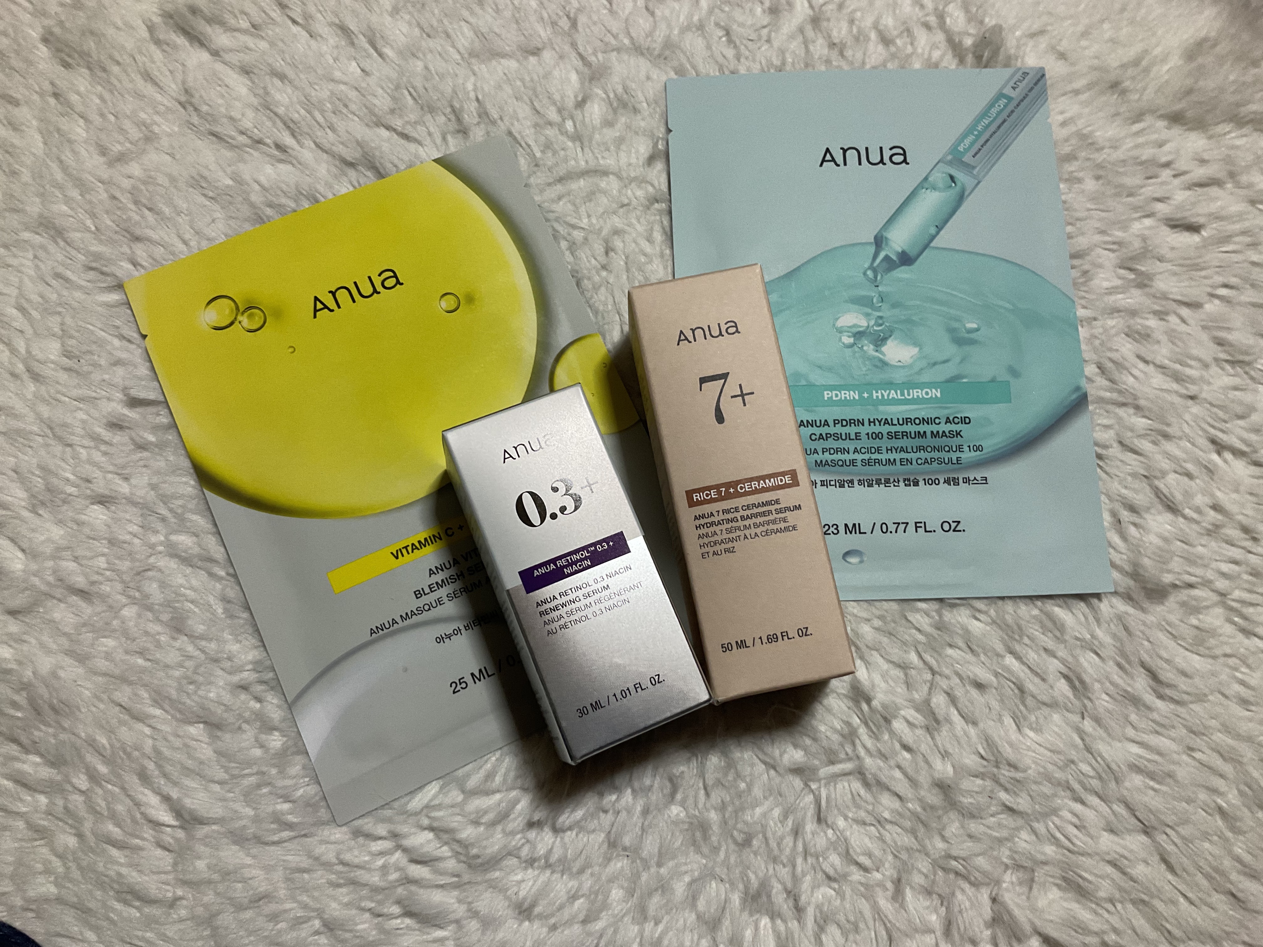 RICE 7 ハイドレーティング バリアセラム/Anua/美容液を使ったクチコミ（1枚目）